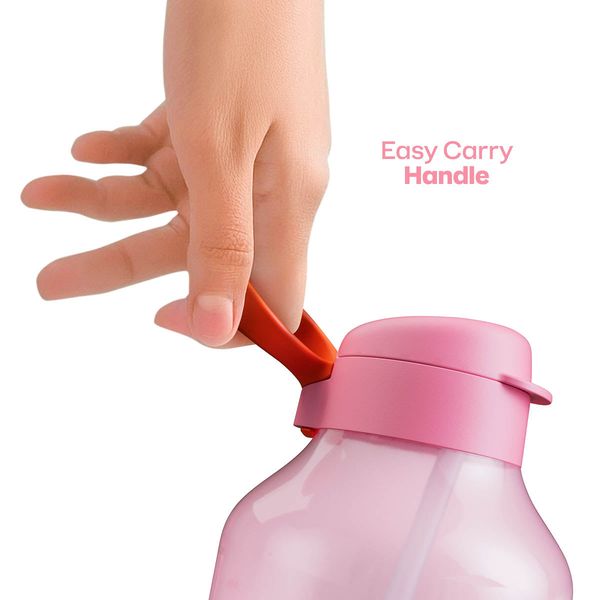 Tupperware® AquaVibe® Water Bottle | 67 oz./2 L (Pink) - Image 6