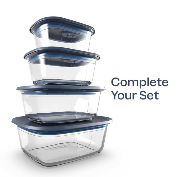 Tupperware Voila™ Glass Food Storage Container | Rectangular Medium - Image 7