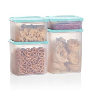 Modular Mates® Square Set of 4 (Aquamarine)